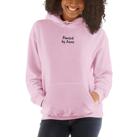 Powered by Jesus Hoodie small - 5XL