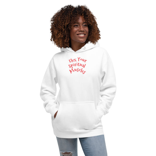 Flex Your Spiritual Muscles Hoodie - small - 3XL