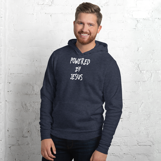 Powered by Jesus Hoodie small - 2XL